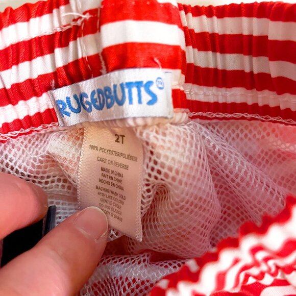 Rugged Butts Little Love Toddler Swim Trunks, Size 2T - Picture 4 of 5
